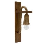 Llambë muri PWL-0108, Ε27 në ngjyrë arre, 9x17x45cm - Image 2