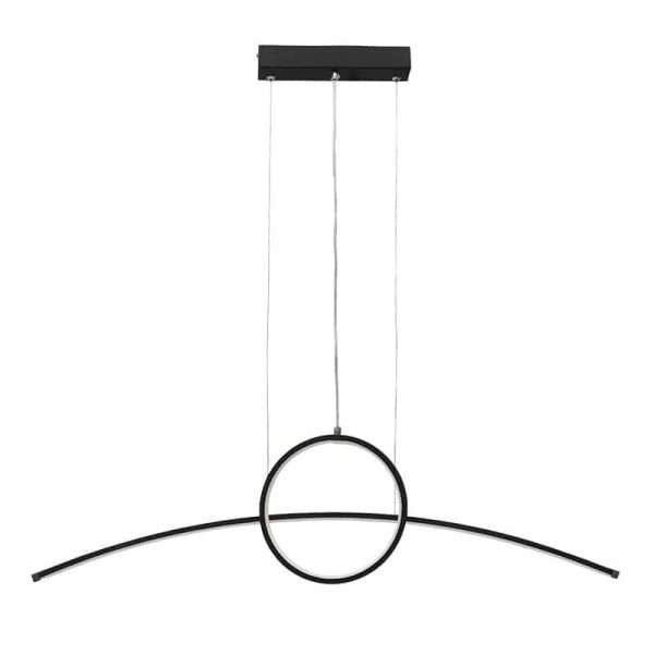 Drita tavani 2 llamba PWL-0992  LED 60W ne ngjyre te zeze 100x10x100cm