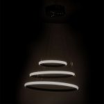 Llambë tavani PWL-1162, LED në ngjyrë të zezë D38x160cm - Image 4