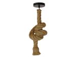 Llambë tavani PWL-1166, Ε27 në ngjyrë natyrale 50cm - Image 2