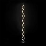 Llambë dyshemeje PWL-1168, LED 3000K, në ngjyrë argjendi D30x145cm - Image 2