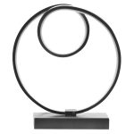 Llambë tavoline PWL-1170, LED 3000K, në ngjyrë të zezë 30x15x33cm - Image 3