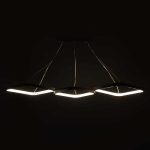 Llambë tavani PWL-1174, LED 3000K në ngjyrë argjendi 90x32x36cm - Image 2