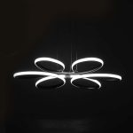 Llambë tavani PWL-1178, LED 3000K në ngjyrë argjendi D65x58cm - Image 2