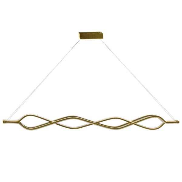 Drita tavani PWL-1180  LED 3000K ne ngjyre te arte 126x6x40cm