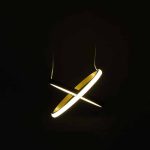 Drita tavani PWL-1182  LED 3000K ne ngjyre te arte D25x70cm - Image 2