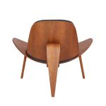 Armchair Vilma  PU black- arrë kompensatë 90x73x75cm - Image 2