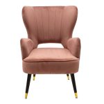 Armchair Lark  në kadife molle të kalbur 65x74x90cm - Image 4