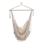 Ndenjëse Hamak Ambicia  pëlhurë beige 100x80x130cm - Image 2