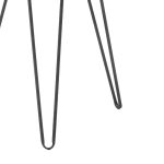 Tavolina e kafesë Erzmo Inart natyrore-black metal-wood Φ40x56cm - Image 3