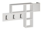 Wall hanger Loja Pakoworld Whıte Color 99,5x15x61cm
