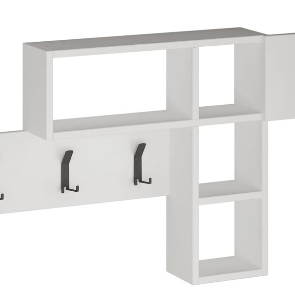 Wall hanger Loja Pakoworld Whıte Color 99,5x15x61cm