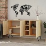 Buffet Clara  në lisin e lehtë 142x35.5x83cm - Image 3