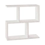 Tabela anësore Homemania antike e bardhë 60x20x60cmm