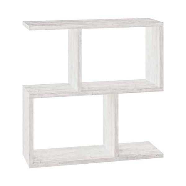 Tabela anësore Homemania antike e bardhë 60x20x60cmm