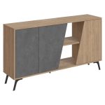 Buffet Hana  natyrore-qymyr antike 150x35.5x82cm