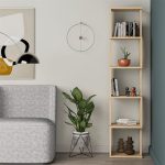 Bookcase - Kolona Piri  lisi melamine 35x30x161cm - Image 2