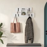 Varëse muri Lumina melamine metal i bardhë 68x15x32cm - Image 2