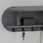 Varëse muri Kroma  melamine gri 84x15x28.5cm - Image 4