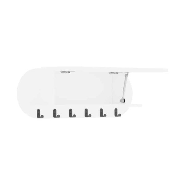 Varëse muri Kroma  melamine e bardhë 84x15x28.5cm