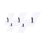 Varëse muri Livy  melamine e bardhë 75.2x1.8x45.3cm