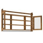 Njësia e kuzhinës së raftit të murit Puro  me ngjyrë arre 100x9x60cm - Image 2