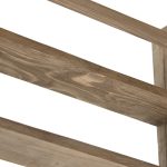 Njësia e raftit të murit për kuzhinën Valka  në ngjyrë arrë 70x11x60cm - Image 5