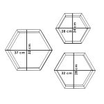 Raft muri Valis  arrë 37x9x32cm - Image 4