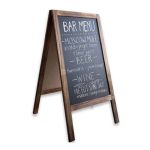 Menuja qëndron Felex  arra-e zezë 50x25x100cm - Image 3