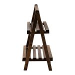 Raft për vazo Fenno, me ngjyrë arre, 58x34x67cm - Image 2