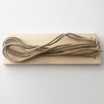 Raft muri Malbo  ngjyra natyrore 39x12x43cm - Image 4