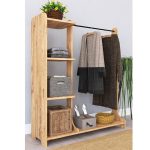 Mobilje koridori Renesme, ngjyrë arrë e lehtë 106x35x128cm - Image 3