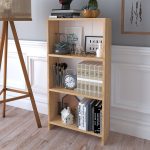 Bookcase Ferma  sonoma-white 56x20x108cm - Image 2