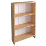 Bookcase Ferma  sonoma-white 56x20x108cm