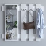 Hanger Peggy  e bardhë 90x80cm - Image 3