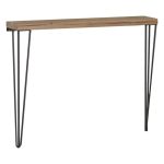 Tetty  console black-black 90x14x75cm