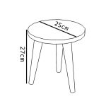 Tavolinë fëmijësh me stol Pakoworld fëmijësh 4 copë të vendosura mdf të bardhë - Image 6