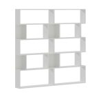 Biblioteka Booky  12 rafte hapësirë whtite melamine 180x20x175cm