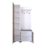 Mobilje hyrje-hanger Wardo  arra melamine 90x33x177cm - Image 3