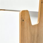 Raft Crane MDF i bardhë-natyral 57x34x55cm - Image 6