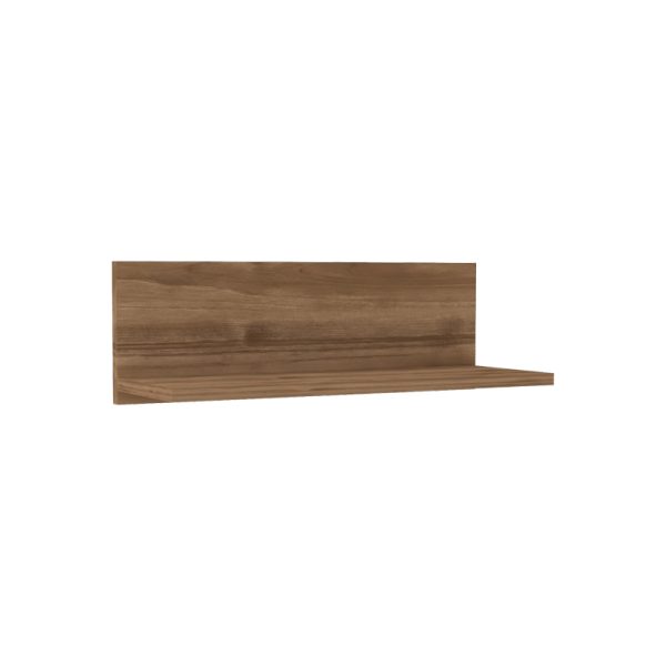Raft muri Fane  melamine në hije arre 60x21.6x19.6cm
