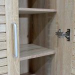 Kabineti i këpucëve Sante  21 çifte sonoma 60x37x183cm - Image 4