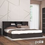 Nightstand Olympus  me 2 sirtarë në ngjyrë wenge 47,5x40,5x40,5 - Image 3