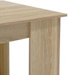 Tabela Jason  në ngjyrë sonoma 150x80x76,5cm - Image 3