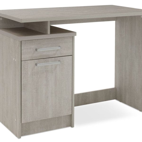 Tavolinë pune për fëmijë Looney, gri e lehtë 100x55x75cm