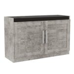 Stool kabineti këpucë Crispy  9 çifte antracite antike 94x34.5x60cm