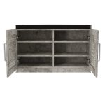 Stool kabineti këpucë Crispy  9 çifte antracite antike 94x34.5x60cm - Image 3