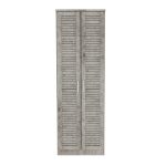 Kabineti i këpucëve Sante  21 çifte antracite antike të errëta 60x37x183cm - Image 3