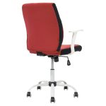 Karrige zyre Memory, metal me PU pllakë-ngjyrë e bardhë - Image 2