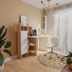 Karrige zyre Frea II, PU ne ngjyrë të bardhë - Image 2